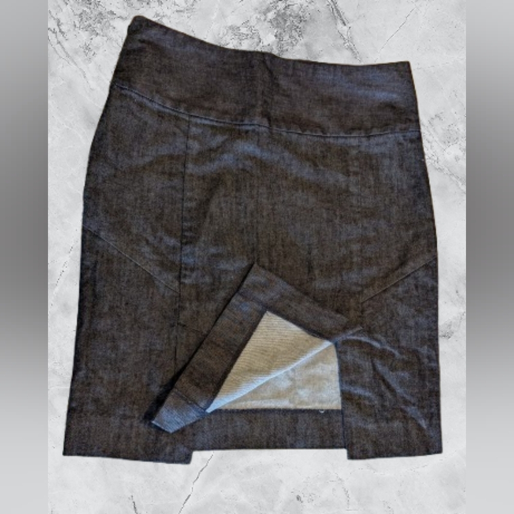 GAP Blue Denim Pencil Skirt Knee-Length Women's 4